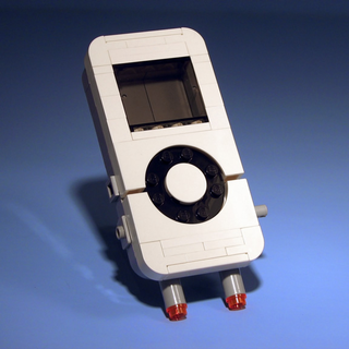 Illustration for article titled Lego iPod Racer Is Far Too Much Nerdery for One Man to Handle
